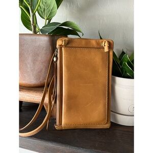 HOBO Tan Crossbody Bag